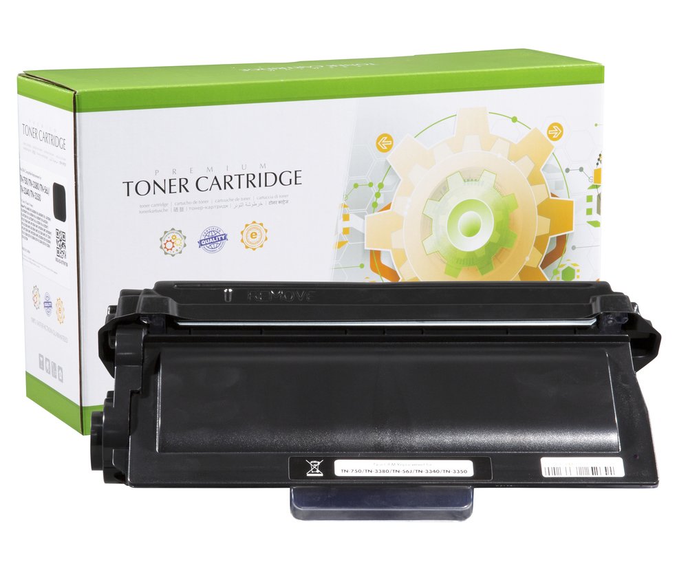 Cartucho Static Control TN-750 para uso en Brother HL5440 DCP8110